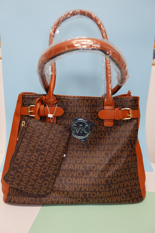 BOLSO MARRON MK